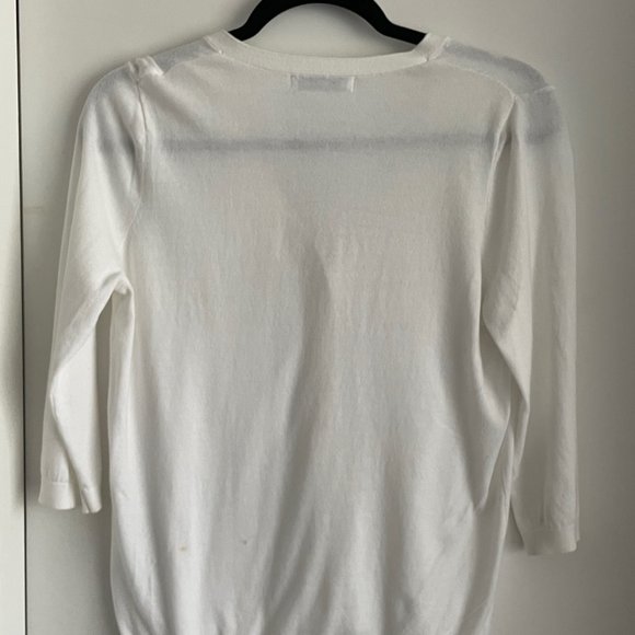 WHITE CARTIGAN - Picture 2 of 5